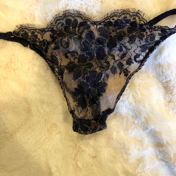 AP Mimosa Peach and Navy bra and brief 34D and AP2 - Picture 6 of 9